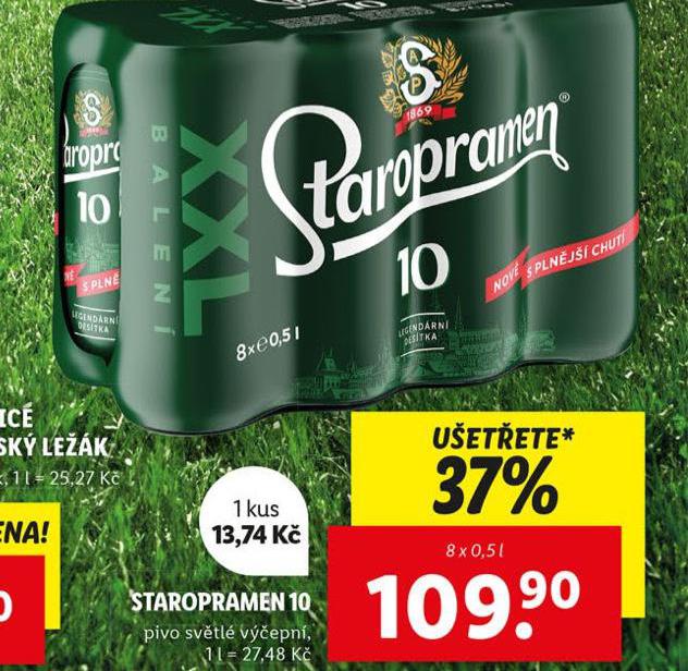 PIVO STAROPRAMEN 10