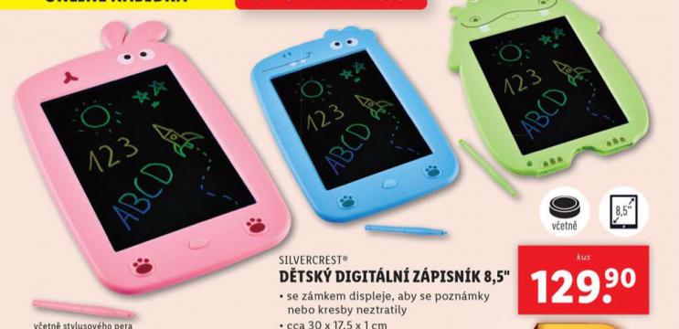 DTSK DIGITLN ZPISNK 8,5"