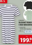 DLOUH TRIKO S BIO BAVLNOU