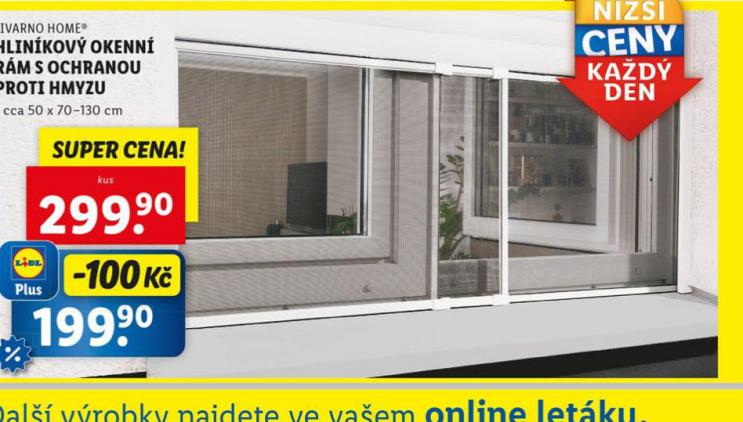 HLINKOV OKENN RM S OCHRANOU PROTI HMYZU