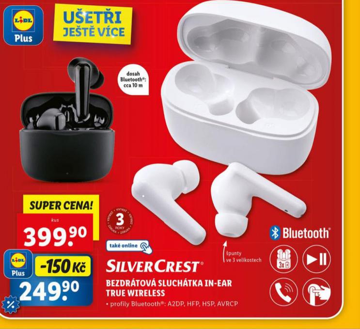BEZDRTOV SLUCHTKA IN-EAR TRUE WIRELESS