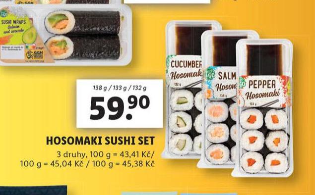 HOSOMAKI SUSHI SET