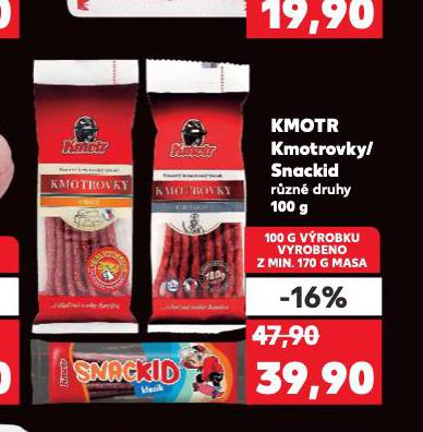KMOTROVKY / SNACKID