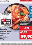KREVETY RŮŽOVÉ 40/60