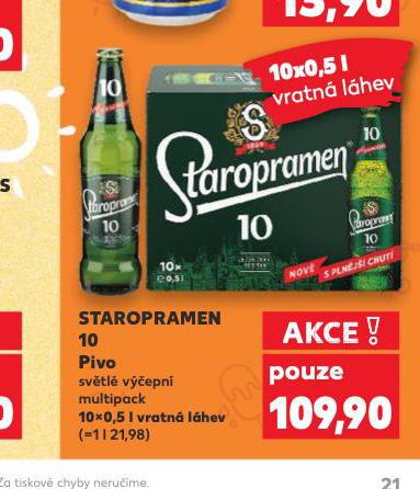 PIVO STAROPRAMEN 10