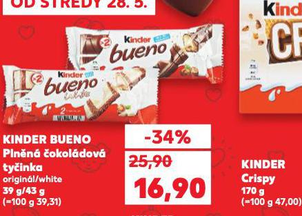 KINDER BUENO PLNN OKOLDOV TYINKA