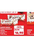 KINDER BUENO PLNĚNÁ ČOKOLÁDOVÁ TYČINKA
