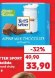 RITTER SPORT ČOKOLÁDA