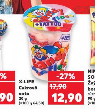 X-LIFE CUKROV VATA