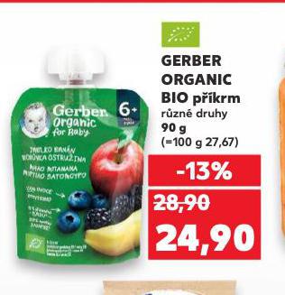 GERBER ORGANIC BIO PKRM