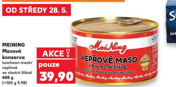 MEINING MASOV KONZERVA
