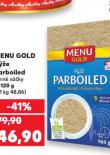 MENU GOLD RÝŽE PARBOILED