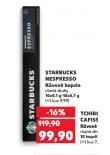 STARBUCKS NESPRESSO KÁVOVÉ KAPSLE