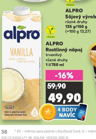 ALPRO ROSTLINN NPOJ