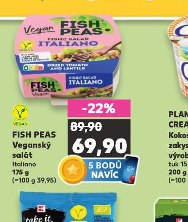FISH PEAS VEGANSK SALT