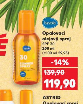 BEVOLA OPALOVAC OLEJOV SPREJ