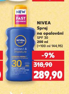 NIVEA SPREJ NA OPALOVN