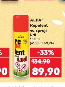 ALPA REPELENT VE SPREJI