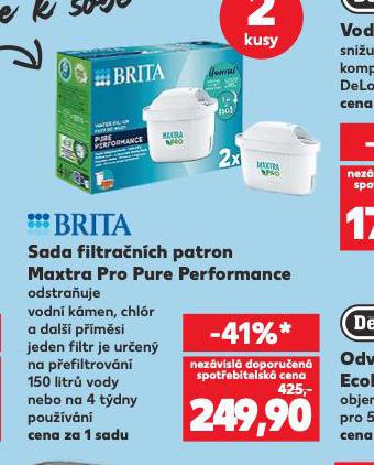 BRITA SADA FILTRANCH PATRON MAXTRA