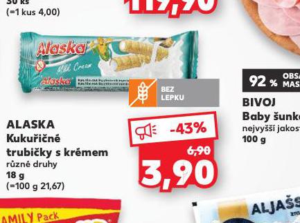 ALASKA KUKUIN TRUBIKY S KRMEM