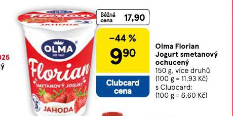 OLMA FLORIAN JOGURT SMETANOV OCHUCEN