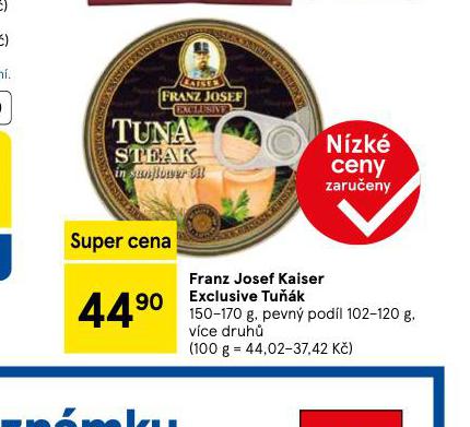 FRANZ JOSEF KAISER EXCLUSIVE TUK