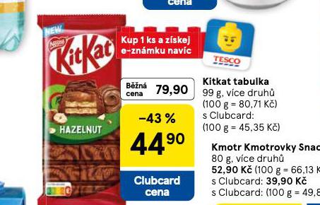 KITKAT TABULKA