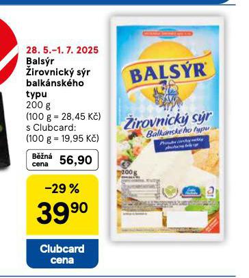 BALSR IROVNICK SR BALKNSKHO TYPU