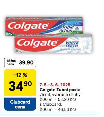 COLGATE ZUBN PASTA