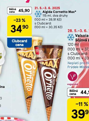 ALGIDA CORNETTO MAX