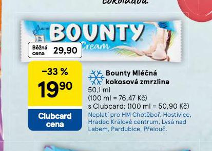 BOUNTY MLN KOKOSOV ZMRZLINA