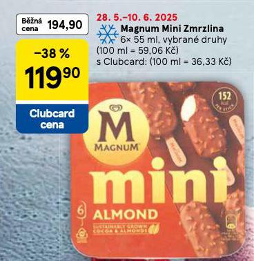 magnum mini zmrzlina