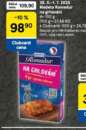 MADETA ROMADUR NA GRILOVN