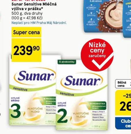 SUNAR SENSITIVE MLN VݎIVA V PRKU