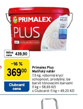 PRIMALEX PLUS MALSK NTR