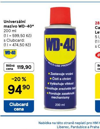 UNIVERZLN MAZIVO WD-40