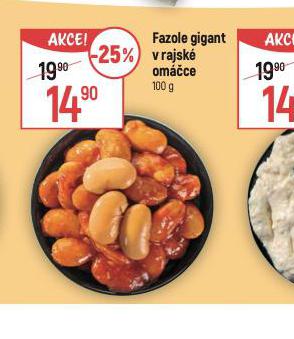 FAZOLE GIGANT V RAJSK OMCE