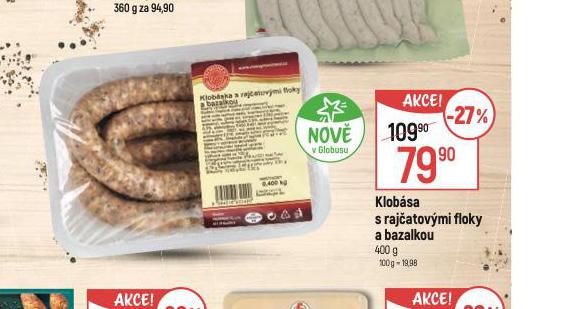 KLOBSA S RAJATOVMI FLOKY A BAZALKOU