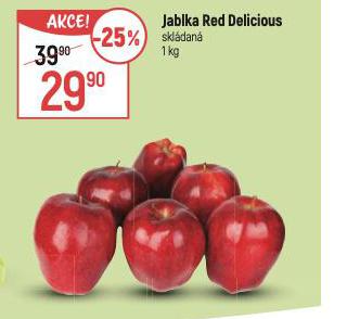 JABLKA RED DELICIOUS