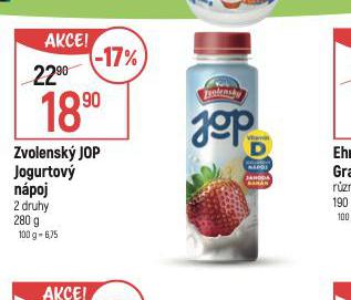 ZVOLENSK JOP JOGURTOV NPOJ