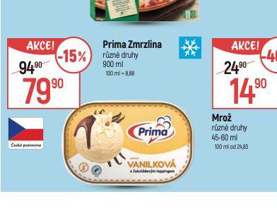 PRIMA ZMRZLINA