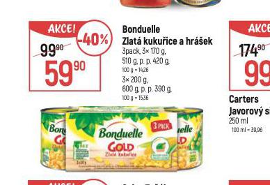 BONDUELLE ZLAT KUKUICE, HREK