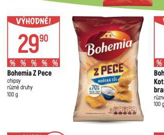 BOHEMIA Z PECE CHIPSY