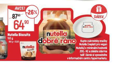 NUTELLA BISCUITS