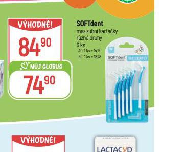 SOFTDENT MEZIZUBN KARTKY