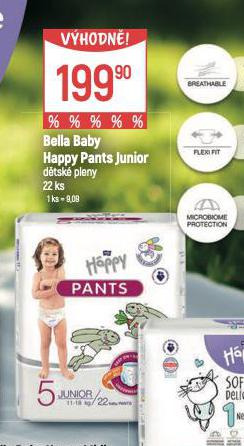 BELLA BABY HAPPY PANTS JUNIOR DTSK PLENY