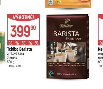 TCHIBO BARISTA ZRNKOV KVA