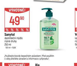 SANYTOL DEZINFEKN MDLO