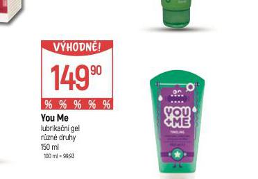 YOU ME LUBRIKAN GEL