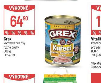 GREX KONZERVA PRO PSY